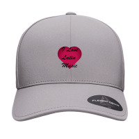 I Love Latin Music Stickers 1 Seamless Cap | Artistshot