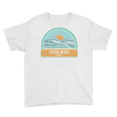 Cocoa Beach, Florida Usa Youth Tee Designed By Rozakgraphic