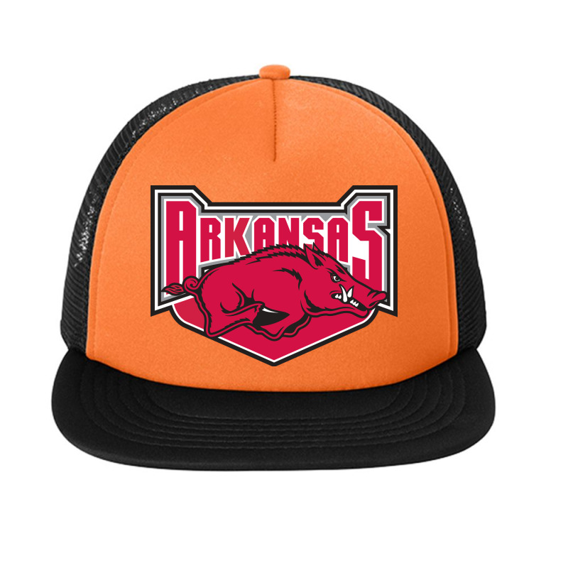 Arkansas Foam Snapback hat by cm-arts | Artistshot