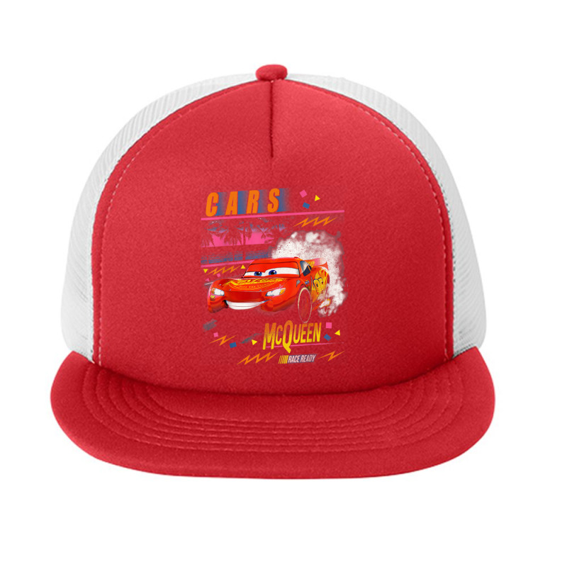 Lightning Mcqueen Lightning Mcqueen Lightning Mcqueen Lightning Mcquee Foam Snapback hat by cm-arts | Artistshot