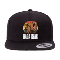 Dada Bear Camping Lover Daddy Father's Day Camping Trip T Shirt 5 Panel Snapback Cap | Artistshot