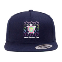 Sksksk And I Oop Save The Turtles Basic Girl 5 Panel Snapback Cap | Artistshot