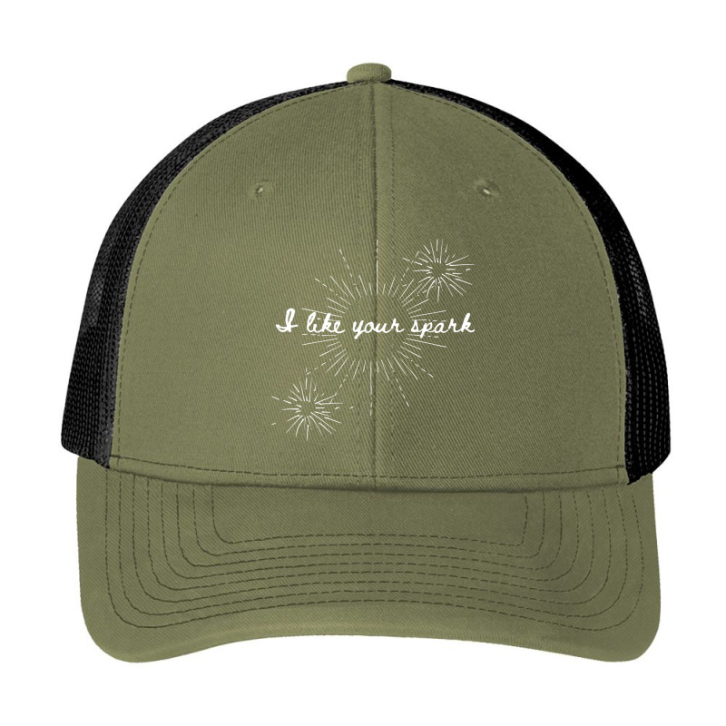 I Like Your Spark In White  Howls Moving Castle Pa Trucker Cap by cm-arts | Artistshot