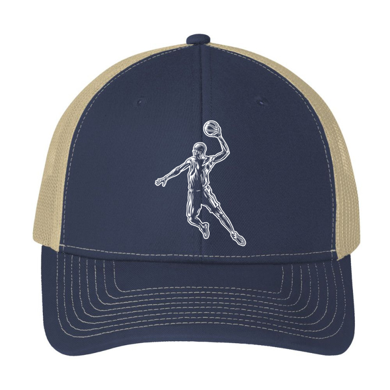 Basketball Player Slam Dunk Light Design Pa Trucker Cap by ChristineSmoker | Artistshot