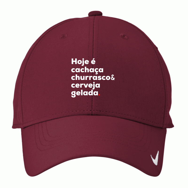 Cachaca Churrasco Cerveja Brazilian Quote Brasil Nike Dri-FIT Cap by cm-arts | Artistshot