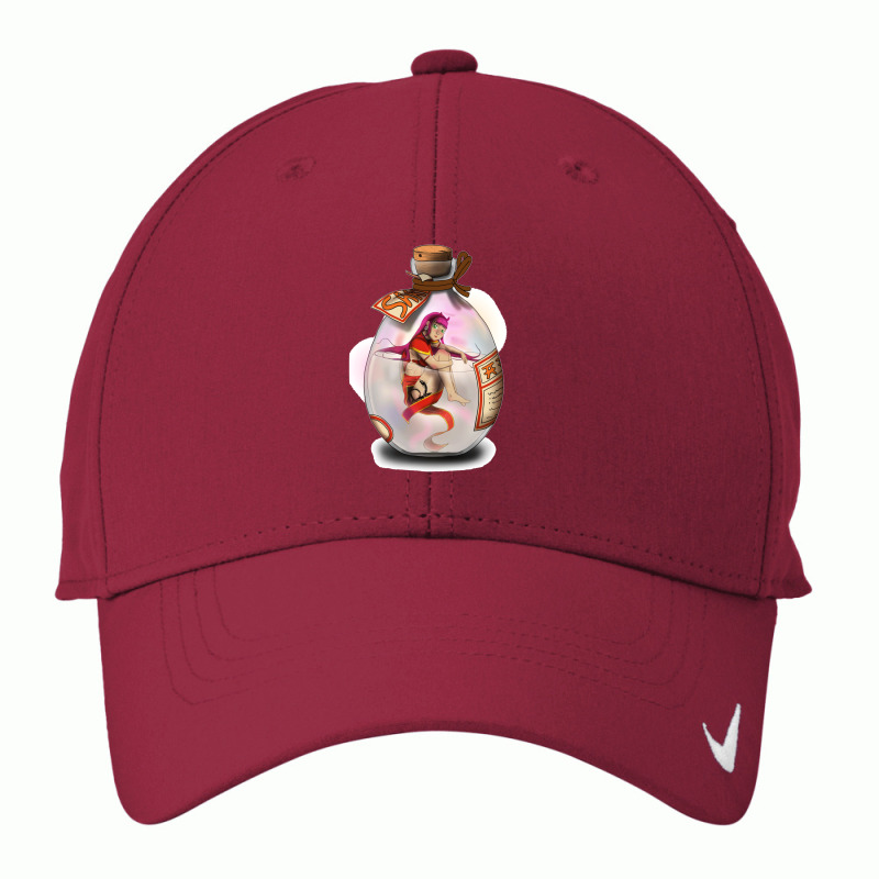 Anime Girl In Sake Anime Girl And Foods Collection Item 7 Nike Dri-FIT Cap by cm-arts | Artistshot