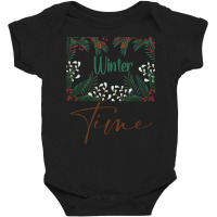 Winter Time Baby Bodysuit | Artistshot