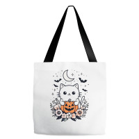 Pumpkin Cate Tote Bags | Artistshot