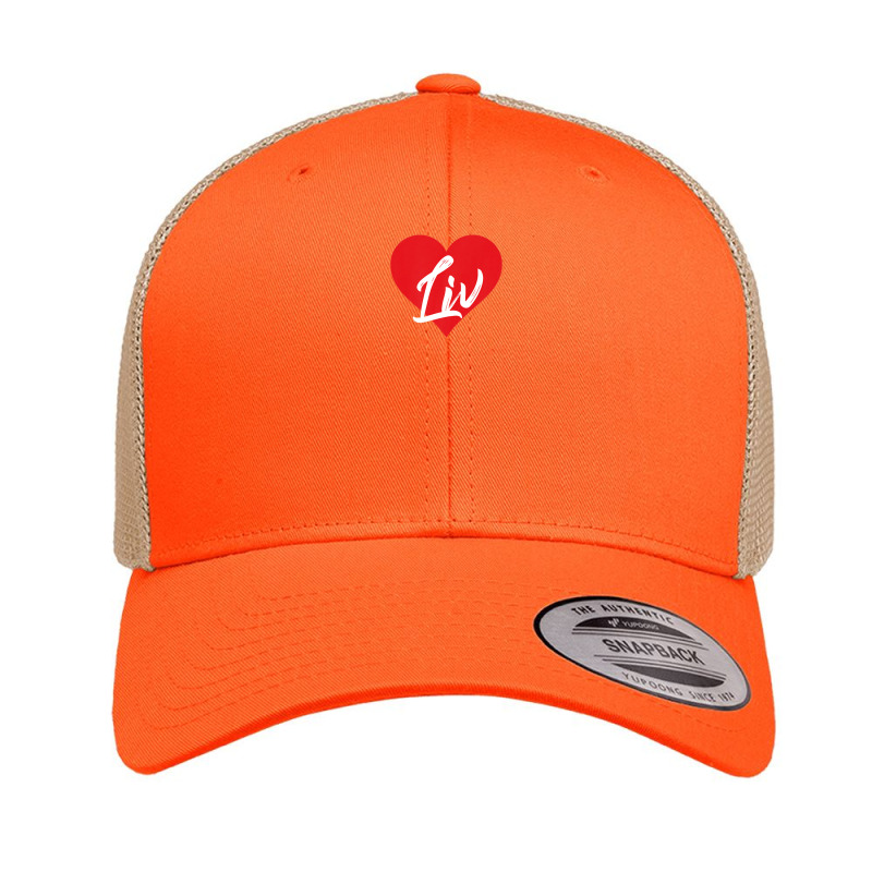 I Love Liv First Name Tshirt I Heart Named Retro Trucker Cap by qwacireolonr | Artistshot