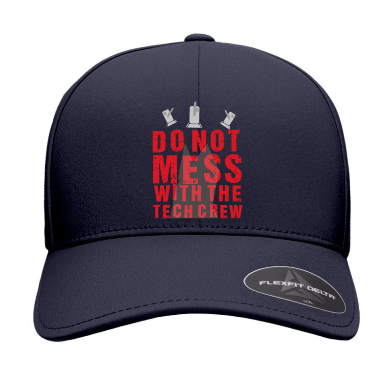 Do Not Mess With The Tech Crew Seamless Cap by CristenSilveri | Artistshot