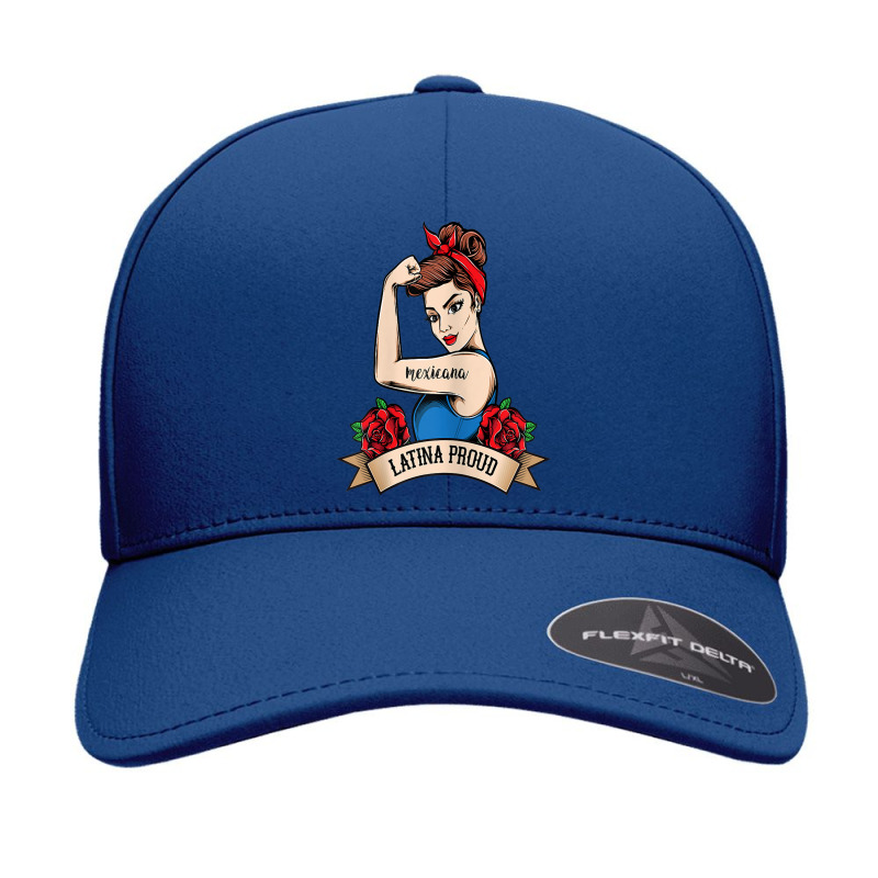 Womens Mexicana Latinx Latina Proud Gift For Latina Regalo Novia Seamless Cap by BRANDONARKER | Artistshot