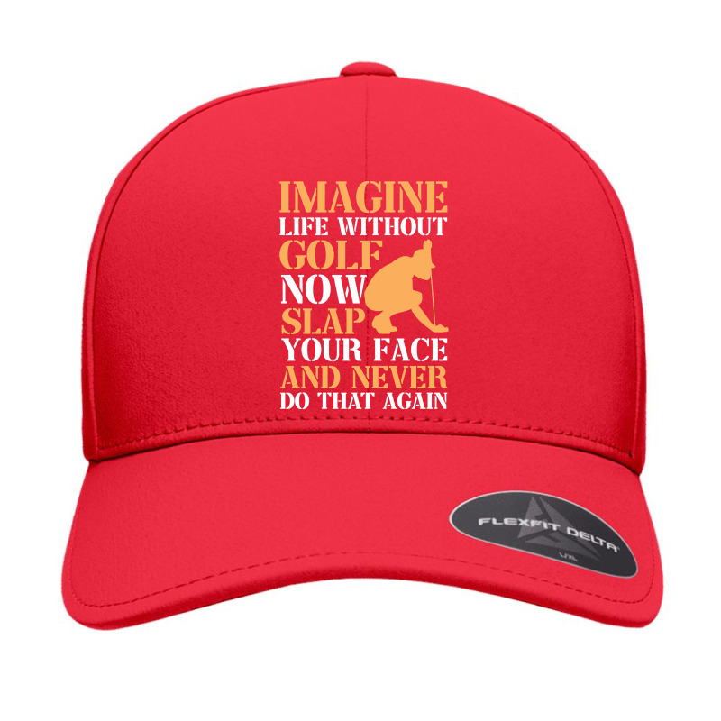 Imagine Life Without Golf Seamless Cap by Rios Arevalo | Artistshot