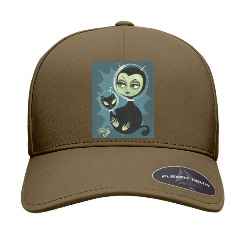 Martian Beauty Seamless Cap by CHRISTOPHERBARRERAS | Artistshot