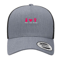 Peace Love Pro Choice Feminist Womens Feminism Yupoong Trucker Cap | Artistshot