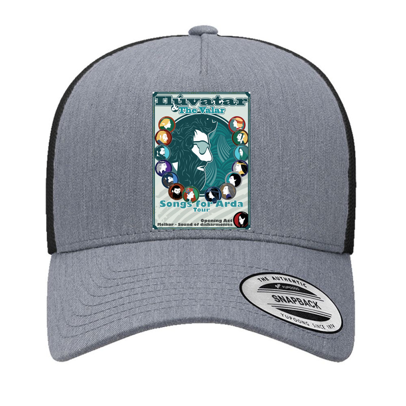 Illuvatar & The Valar Yupoong Trucker Cap by Mary Hatton | Artistshot