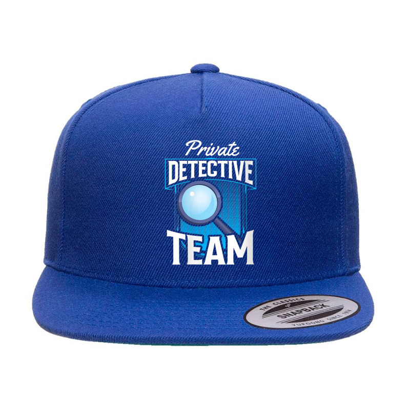 Womens Private Detective Team Spy Investigator Investigation V Neck T 5 panel snapback cap by cm-arts | Artistshot