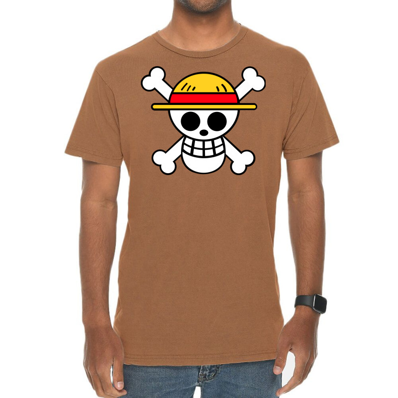 Custom One Piece Anime Vintage T-shirt By Jafarnr1966 - Artistshot