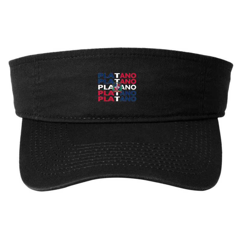 Platano Power Dominican Republic Flag Dominicana Fashion Visor by cm-arts | Artistshot