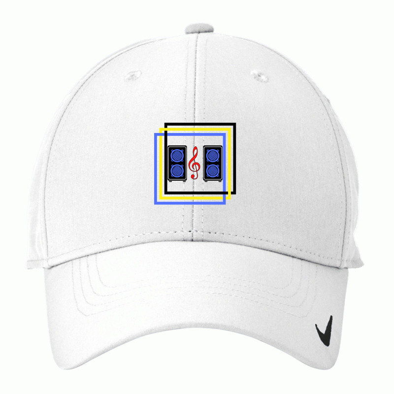 Music Speaker And Note Nike Dri-FIT Cap by DeniseRamsey | Artistshot