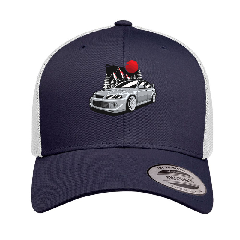 Silver Evo Vi Tommi Makinen Rally Car Retro Trucker Cap by apolitery | Artistshot