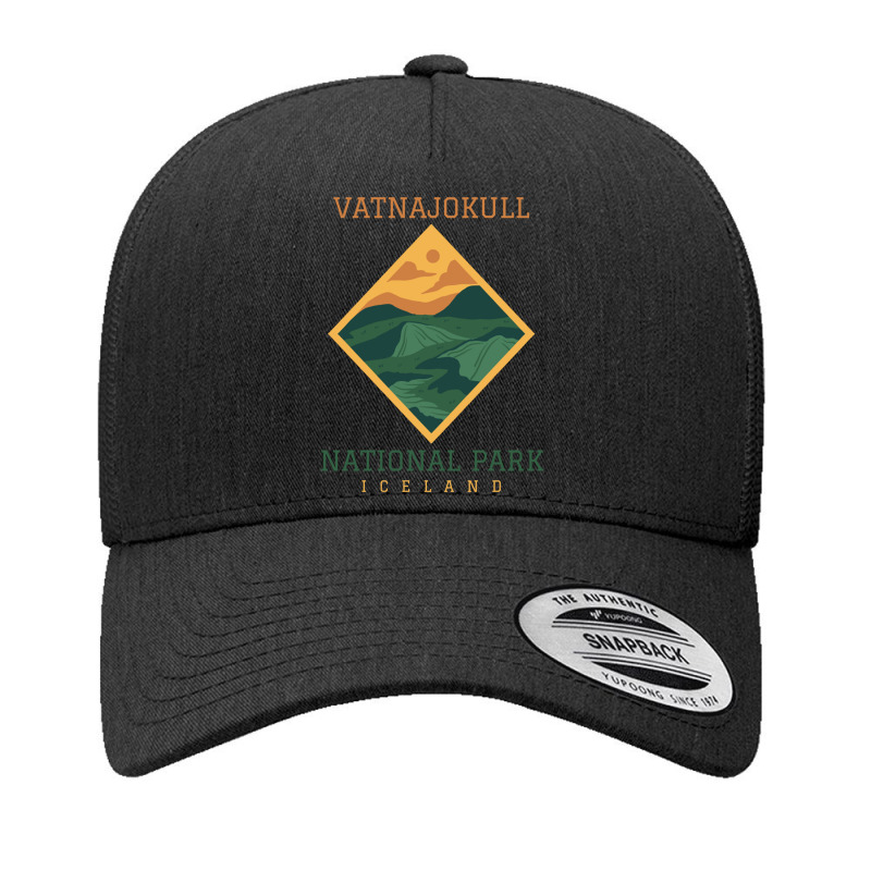 Vatnajokull National Park    (1) Yupoong Trucker Cap by ANTHONY VICK | Artistshot