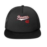 Retro Panama Baseball Soccer Futbol Beisbol 42 Foam Snapback Hat | Artistshot