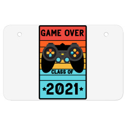 Game Over Class Of 2021 ATV License Plate | Artistshot