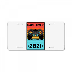 Game Over Class Of 2021 License Plate | Artistshot