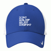 Eat Sleep Leet Repeat Leetcode 1337 L33t Gift Nike Dri-fit Cap | Artistshot