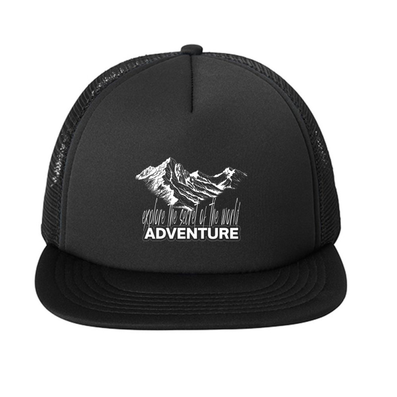 Adventure Foam Snapback hat by izza store | Artistshot