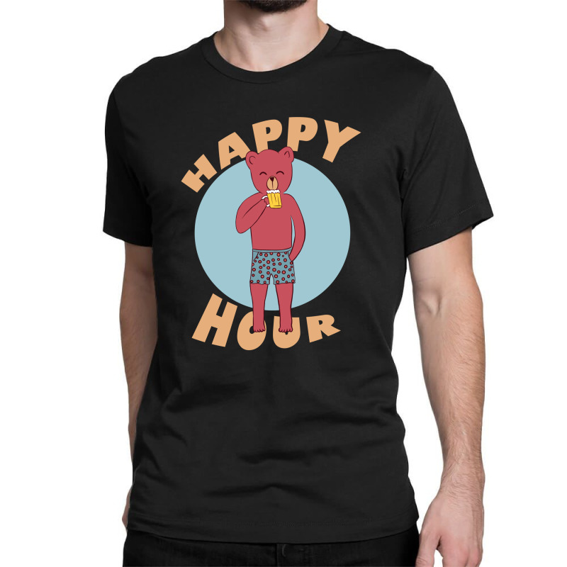 Happy Hour Classic T-shirt by Cypryanus | Artistshot