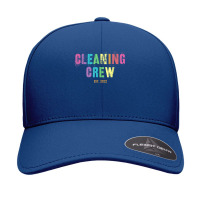 Cleaning Crew 2022 Custodian Team Clean Up Manager Cleaner T Shirt Seamless Cap | Artistshot