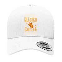 Limited Edition Stressed Blessed And Iced Coffee Obsessed Yupoong Trucker Cap | Artistshot