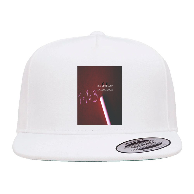 Doughs Not Calculation 5 panel snapback cap by KENNETHPACLING | Artistshot