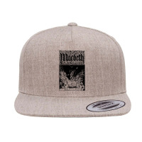 Graphic Movies Mcdormandss Vintage Music 5 Panel Snapback Cap | Artistshot