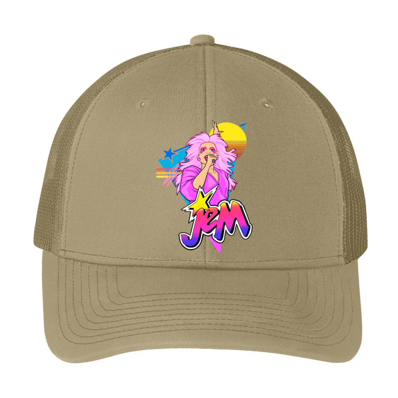 Jem 80s Style Art Pa Trucker Cap by ERICILLIAMS | Artistshot