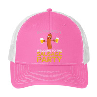 Welcome To The Sausage Party Funny Oktoberfest Pa Trucker Cap | Artistshot