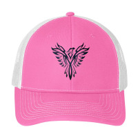 Night Sky Stars Phoenix Mythical Bird Rising Born Again Pa Trucker Cap | Artistshot