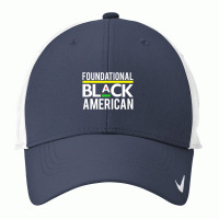 Foundational Black American Nike Dri-fit Cap | Artistshot