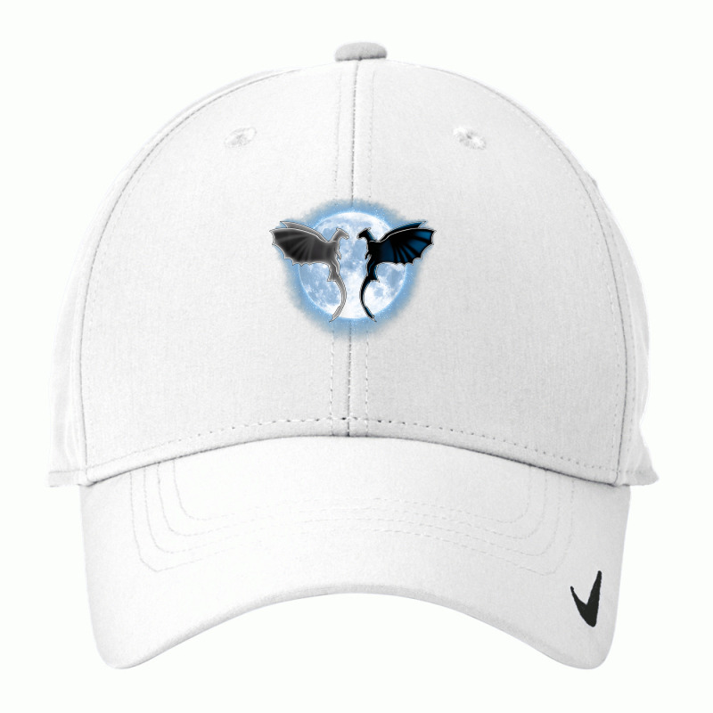 Toothless Light Fury In Space Design For Valentines Day Nike Dri-FIT Cap by ValentinoHoover | Artistshot