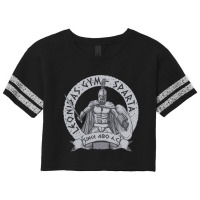 Leonidas Spartans Gym Scorecard Crop Tee | Artistshot