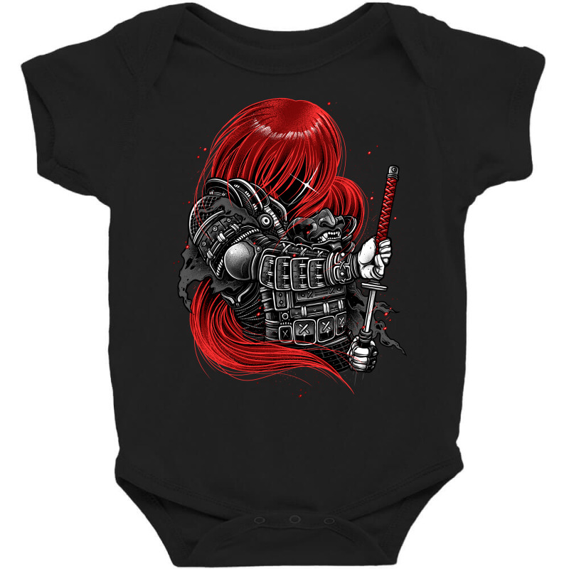 Broken Samurai Baby Bodysuit by glitchygorilla | Artistshot