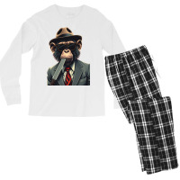 Classy, Quirky, And Totally Cool Men's Long Sleeve Pajama Set | Artistshot