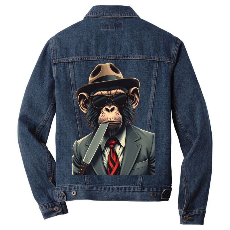 Classy, Quirky, And Totally Cool Men Denim Jacket by agambrow72 | Artistshot