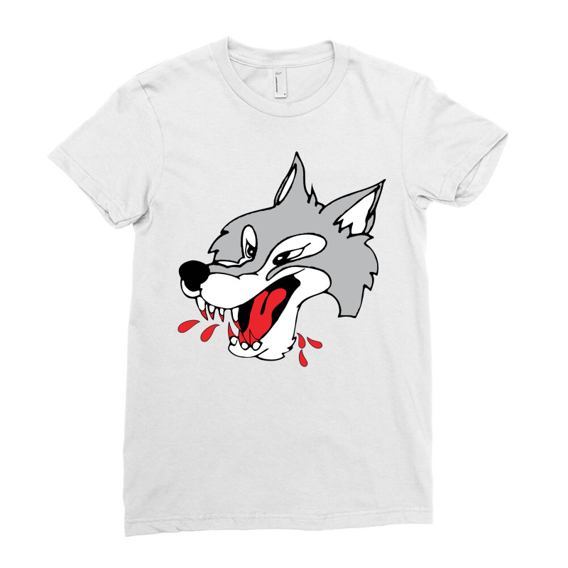 Sudbury Wolves Ladies Fitted T-Shirt by cucu | Artistshot