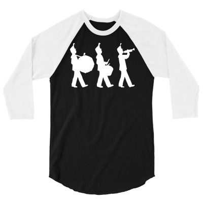 Leisure O Neck Marching Band 3/4 Sleeve Shirt Designed By Fanshirt