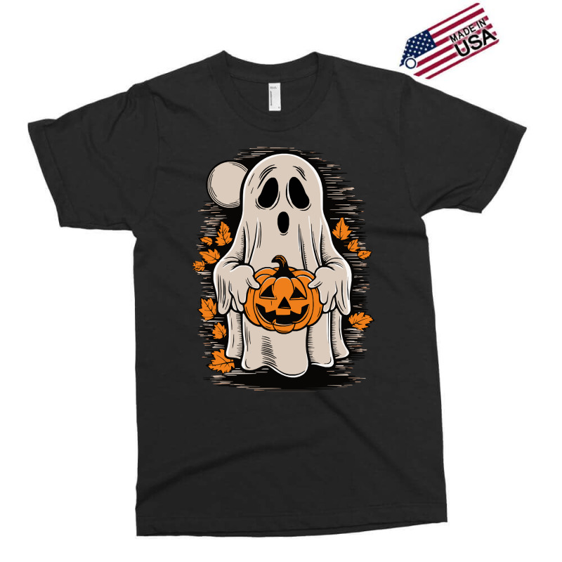 Ghost With Pumpkin, Halloween Exclusive T-shirt by yashsap | Artistshot