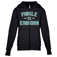 Finkle Is Einhorn Tank Top Youth Zipper Hoodie | Artistshot