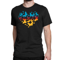 Butterfly Heart Classic T-shirt | Artistshot