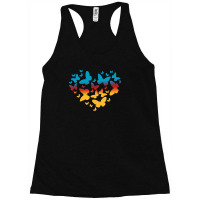 Butterfly Heart Racerback Tank | Artistshot